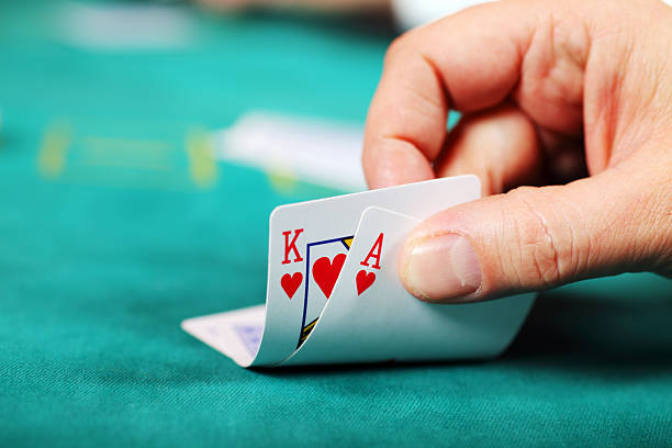 Live-dealer blackjack table with multi-camera feed